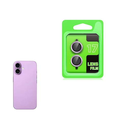 Lexroo iPhone 17 CL-07 Kamera Lens Koruyucu - Açık Yeşil