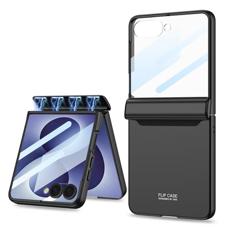 Lexroo Galaxy Z Flip 8 Kılıf M-Magnet Kılıf - Siyah