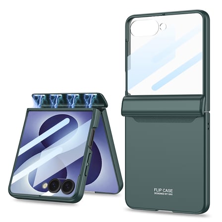 Lexroo Galaxy Z Flip 8 Kılıf M-Magnet Kılıf - Siyah