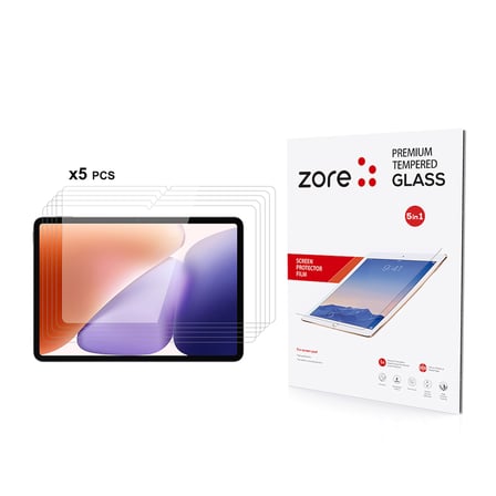 Lexroo Xiaomi Pad 7 5in1 Tablet Temperli Cam Ekran Koruyucu - Şeffaf