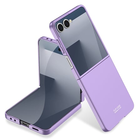 Lexroo Galaxy Z Flip 7 Kılıf Sert Kıpta Kılıf - Yeşil