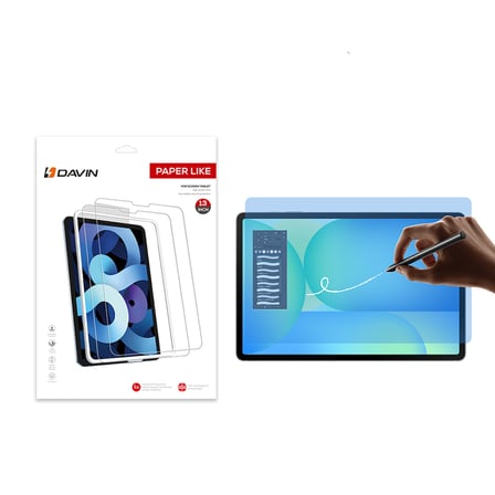 Lexroo Galaxy Tab S10 FE Plus Kağıt Hisli Mat Paper Like Tablet Ekran Koruyucu - Şeffaf