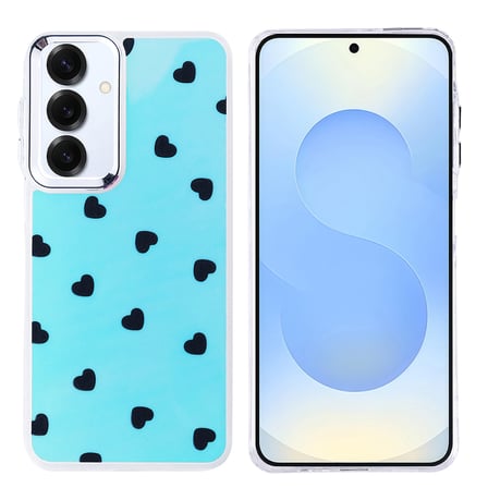 Lexroo Galaxy S25 Plus Kılıf Airbag Tasarımlı Hadra Kılıf - Kalp