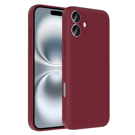 Lexroo iPhone 16 Plus Kılıf Kamera Korumalı Kartlık Hazneli Vitra Kılıf - Kahverengi