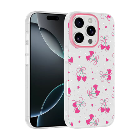 Lexroo iPhone 16 Pro Kılıf Kamera Korumalı Desenli Klip Kılıf - Fiyonk