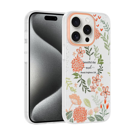 Lexroo iPhone 14 Pro Max Kılıf Kamera Korumalı Desenli Klip Kılıf - Fiyonk