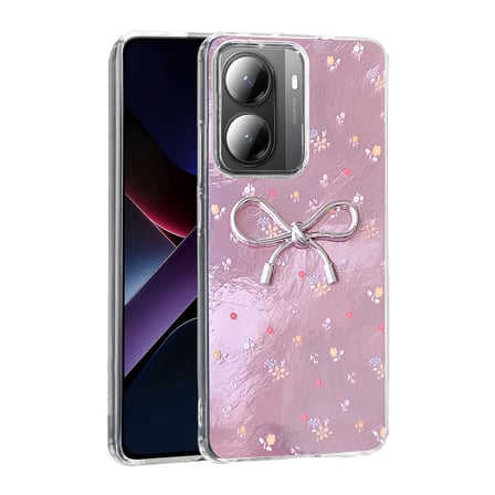 Lexroo Xiaomi Poco X7 Pro Kılıf Kamera Korumalı Figürlü Ponti Silikon Kılıf - Beyaz