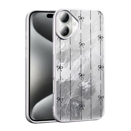 Lexroo iPhone 16 Plus Kılıf Desenli Mep Kılıf - İncili Fiyonk