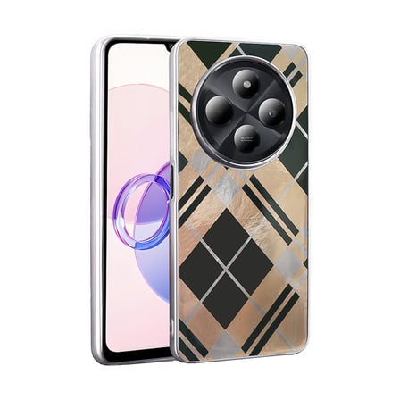 Lexroo Xiaomi Redmi 14C 4G Kılıf Desenli Mep Kılıf - Geometrik