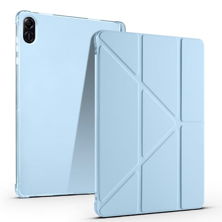 Lexroo Honor Pad X8A Kılıf Tri Folding Kalem Bölmeli Standlı Kılıf - Lila