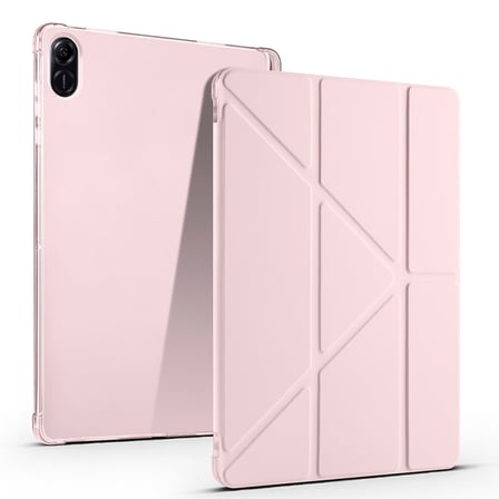 Lexroo Honor Pad X8A Kılıf Tri Folding Kalem Bölmeli Standlı Kılıf - Mavi