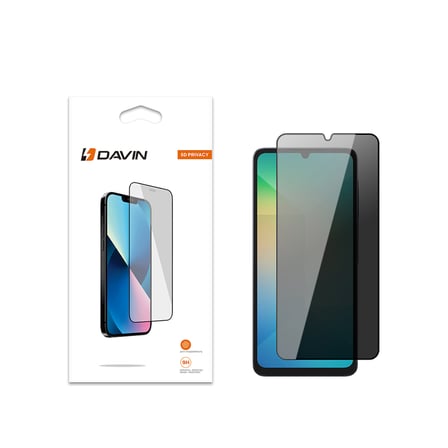 Lexroo Galaxy A06 5D Privacy Cam Ekran Koruyucu - Siyah