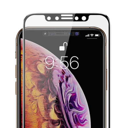 Lexroo iPhone 16 Plus 5D Privacy Cam Ekran Koruyucu - Siyah