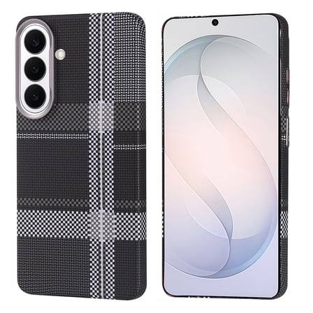 Lexroo Galaxy S26 Kılıf M-safe Şarj Özellikli Karbon Fiber Görünümlü Nekst Kılıf - Siyah-Gri