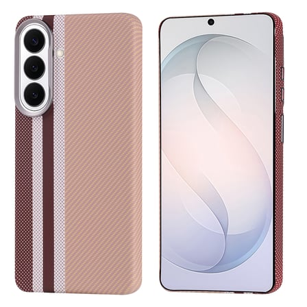 Lexroo Galaxy S26 Kılıf M-safe Şarj Özellikli Karbon Fiber Görünümlü Nekst Kılıf - Siyah-Gri