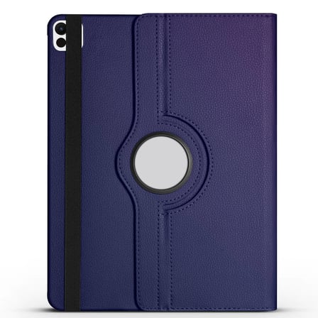 Lexroo iPad Pro 13 2025 M5 Dönebilen Standlı Kılıf - Lacivert