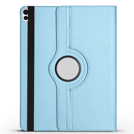 Lexroo iPad Pro 13 2025 M5 Dönebilen Standlı Kılıf - Mavi