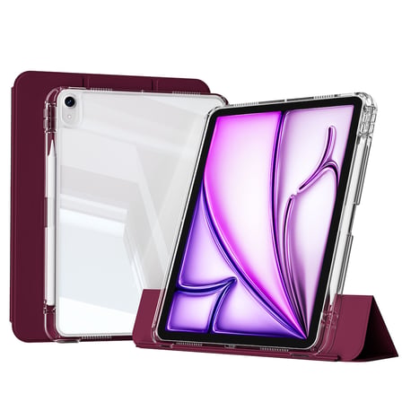 Lexroo iPad Air 11 2025 M3 Kılıf Magnetik Ayrılabilen Airbagli Sliding Tablet Kılıfı - Lacivert