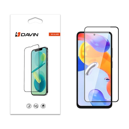 Lexroo Xiaomi Redmi Note 11 Pro 5G 5D Cam Ekran Koruyucu - Siyah