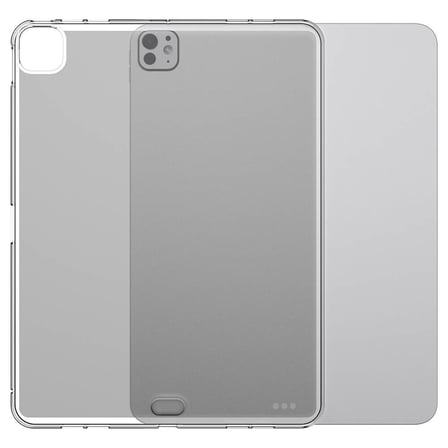 Lexroo iPad Pro 13 2025 M5 Kılıf Tablet Süper Silikon Kılıf - Şeffaf