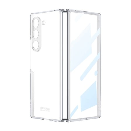 Lexroo Galaxy Z Fold 6 Kılıf Full Camlı Kıpta Kılıf - Mavi