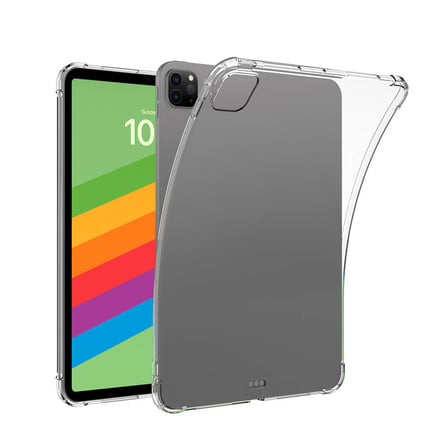 Lexroo iPad Pro 11 2025 M5 Kılıf Tablet Nitro Anti Shock Silikon Kılıf - Şeffaf
