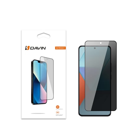 Lexroo Xiaomi Redmi Note 13 Pro 4G 5D Privacy Cam Ekran Koruyucu - Siyah