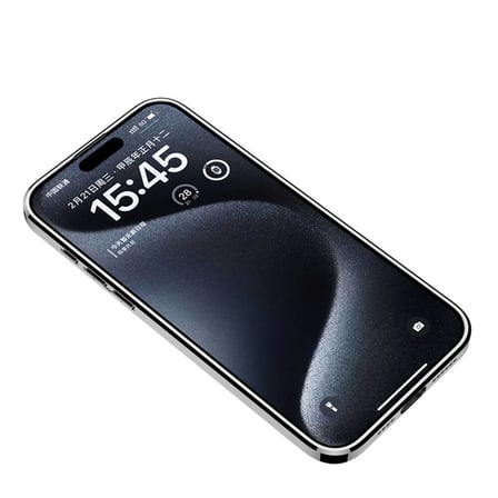 Lexroo iPhone 15 Pro Max Kılıf Ultra İnce Kamera Korumalı PC + Deri Arka Yüzey X-Pro Kılıf - Siyah