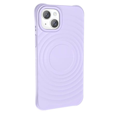 Lexroo iPhone 14 M-safe Şarj Özellikli Airbagli Mat Görünümlü Hepi Kılıf - Lila