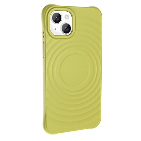 Lexroo iPhone 14 M-safe Şarj Özellikli Airbagli Mat Görünümlü Hepi Kılıf - Yeşil