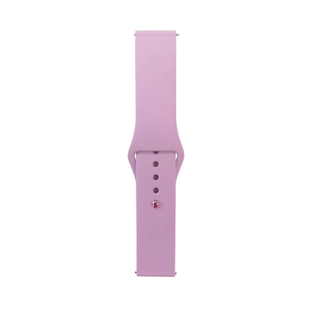 Lexroo Huawei Watch GT 3 46mm Band Serisi 22mm Klasik Kordon Silikon Strap Kayış - Mor