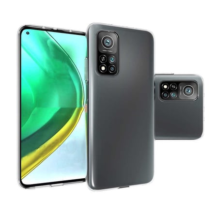 Lexroo Xiaomi Mi 10T 5G Kılıf Süper Silikon Kılıf - Renksiz