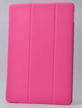 Lexroo iPad Mini 2-3 Smart Cover Standlı 1-1 Kılıf - Pembe Koyu