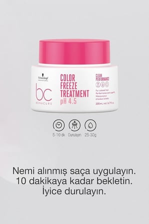 Lexroo Bonacure Alkan Kozmatik Bc Clean Renk Koruyucu Kür 200ml