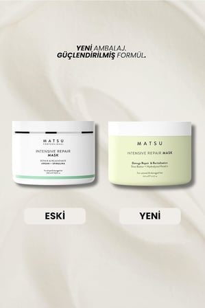 Lexroo Matsu Intensive Repair Yıpranmış Saçlar için Yoğun Bakım Maskesi 350 ml