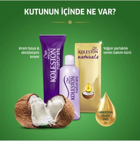 Lexroo Naturals Koyu Kestane 3/4