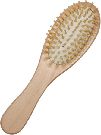 Lexroo Ahşap Bambu Saç Tarağı Büyük Boy Saç Fırçası