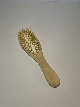 Lexroo Ahşap Bambu Saç Tarağı Büyük Boy Saç Fırçası