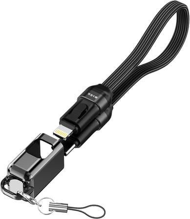 Lexroo S-link Armor CL-020 Kısa Lightning Şarj Kablosu 20cm