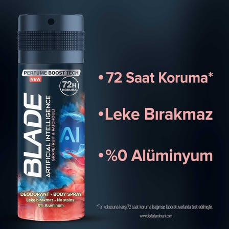 Lexroo Ai Deodorant, 150 Mililitre