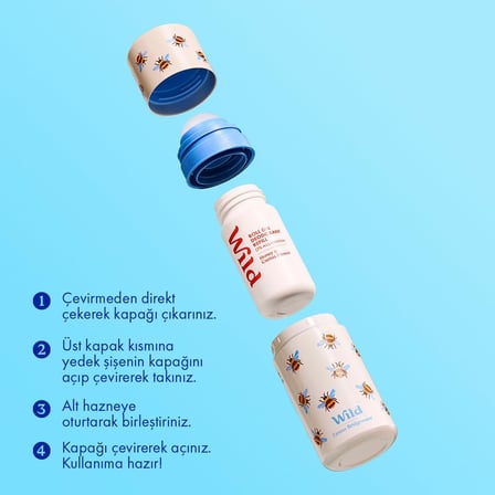 Lexroo Antiperspirant Emma Bridgewater Bee Roll On Case ve Honey & Cactus Refill Ter Önleyici