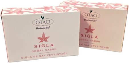 Lexroo Otacı Botanics+ Sığla Doğal Sabun, Sığla ve Saf Zeytinyağı, İkili Paket