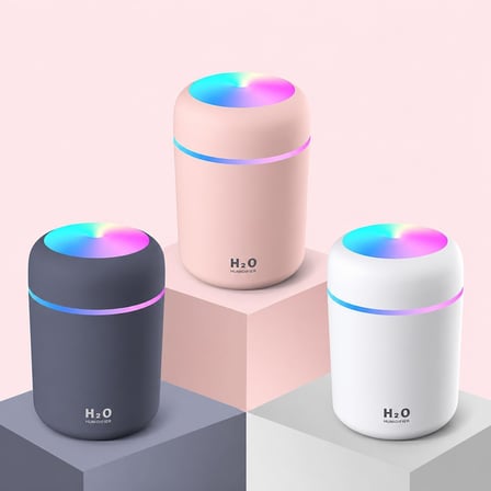 Lexroo 300 ml Mini USB Hava Nemlendirici ve Buhar Makinesi