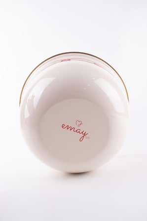 Lexroo Merry Yılbaşı Özel Emaye Karıştırma Kabı- 24Cm 4 Litre