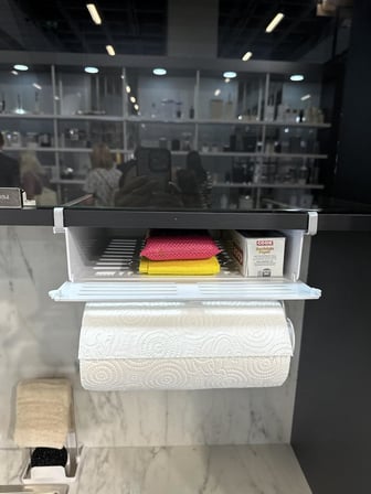 Lexroo ME8501Rolf Mutfak Organizatör Rafı, Beyaz