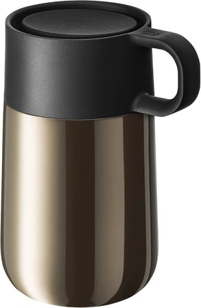 Lexroo Impulse Travel Mug Termos Bardak, 300 ml, Paslanmaz Çelik, Otomatik Kapaklı