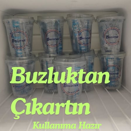 Lexroo Tekrar Kullanılabilir Buz Çubuklu Soğutucu Bardak