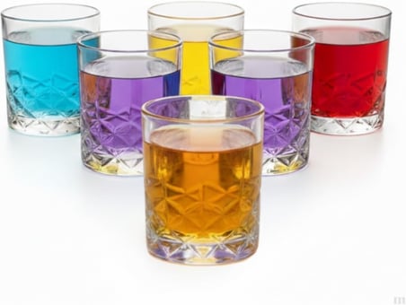 Lexroo 6’lı Kahve Yanı Bardağı Seti 75 ml