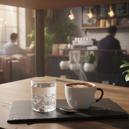 Lexroo 6’lı Kahve Yanı Bardağı Seti 75 ml