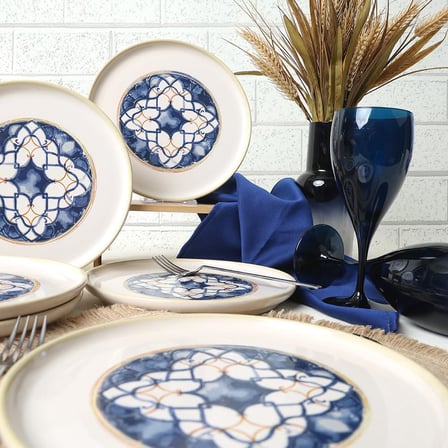 Lexroo Wave Flow Nordic Pasta Tabağı 22 Cm 6 Adet 22748